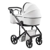 Коляска универсальная 2 в 1 Adamex Dolce Eco SA-1 белый