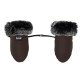 Рукавицы Bair Northmuff  dark chocolate тёмный шоколад