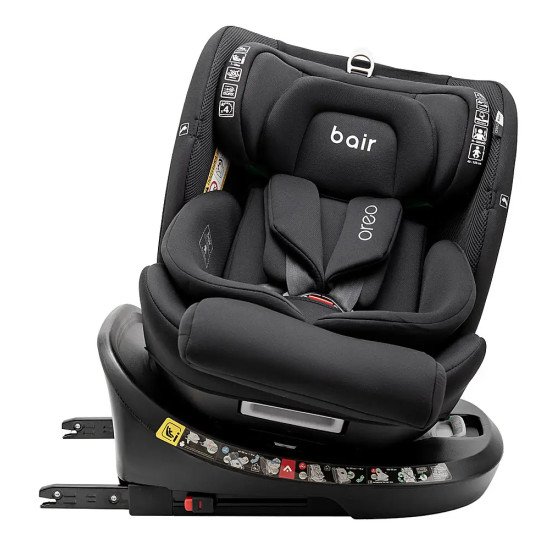 Автокресло Bair Oreo 360 i-size Iso-fix BO-01 total black