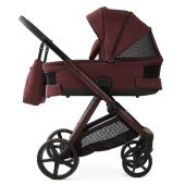 Коляска універсальна 2 в 1 Adamex Sigma Natura 18 ruby
