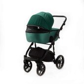 Коляска 2 в 1 Adamex Nola PS-116 зелёный