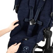 Чохол тканинний для прогулянкового блоку Priam Rebellious Luxury з сумкою