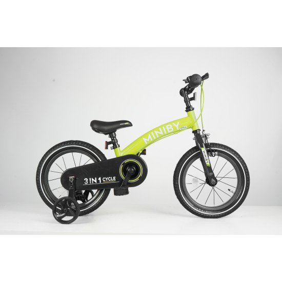 Велосипед - біговел Miniby 3в1 Green