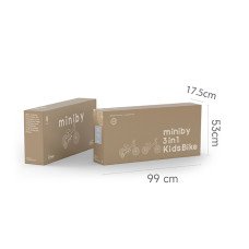 Велосипед - біговел Miniby 3в1 Blue