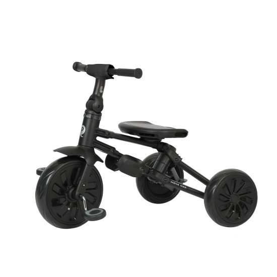 Велосипед складаний триколісний дитячий Nova Max Black