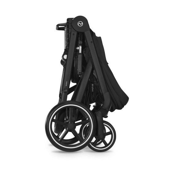 Коляска Balios S Lux BLK Moon Black (з бампером) Коляска Balios S Lux BLK Moon Black (з бампером)