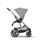 Коляска Balios S Lux SLV Stone Grey (з бампером)