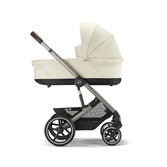 Коляска Balios S Lux TPE Seashell Beige (з бампером)