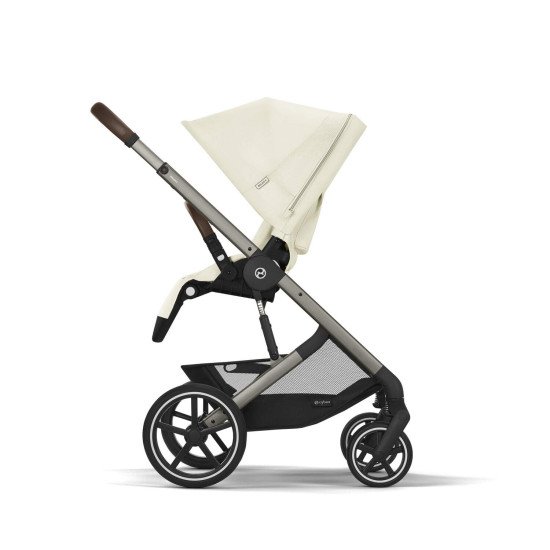 Коляска Balios S Lux TPE Seashell Beige (з бампером)
