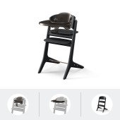 Стілець Lemo Platinum 3в1 Black Wood