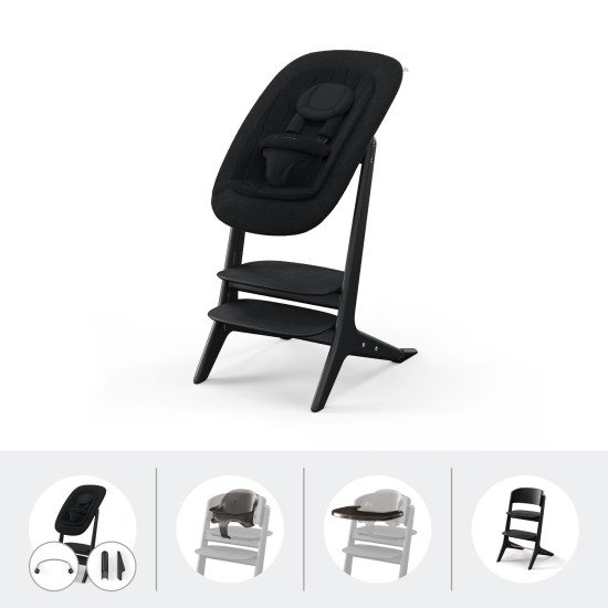 Стілець Lemo Platinum 4в1 Black Wood Стілець Lemo Platinum 4в1 Black Wood