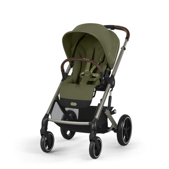 Коляска Balios S Lux TPE Moss Green (з бампером) Коляска Balios S Lux TPE Moss Green (з бампером)