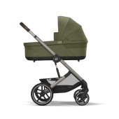 Коляска Balios S Lux TPE Moss Green (з бампером) Коляска Balios S Lux TPE Moss Green (з бампером)