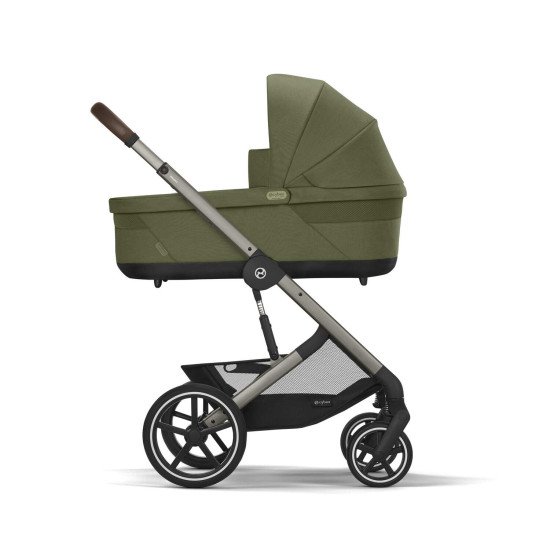 Коляска Balios S Lux TPE Moss Green (з бампером) Коляска Balios S Lux TPE Moss Green (з бампером)