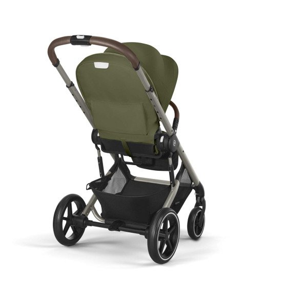 Коляска Balios S Lux TPE Moss Green (з бампером) Коляска Balios S Lux TPE Moss Green (з бампером)
