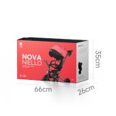 Велосипед складаний триколісний дитячий Nova Niello Grey