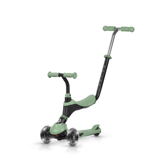 Самокат триколісний дитячий 5 в 1 Sema Pro Green