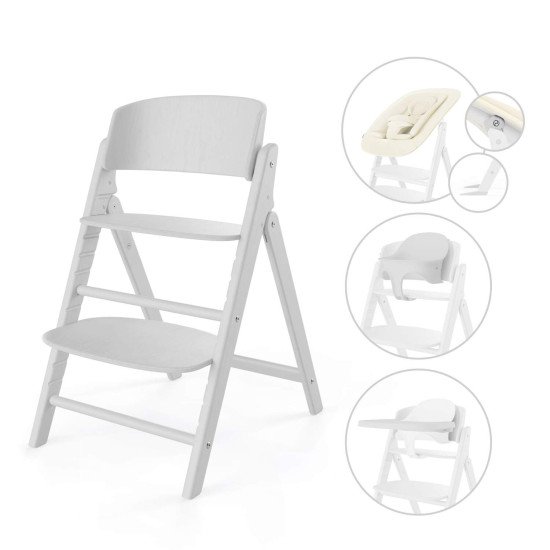 Стілець Click&Fold 4в1 All White Стілець Click&Fold 4в1 All White