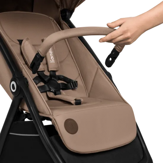 Коляска прогулянкова Lionelo Ingrid Beige Sand Коляска прогулянкова Lionelo Ingrid Beige Sand