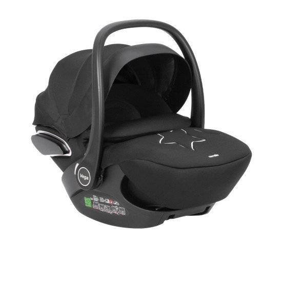 Автокрісло+база CARRELLO Vega CRL-14101/2 Absolute Black i-Size