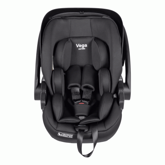 Автокрісло+база CARRELLO Vega CRL-14101/2 Absolute Black i-Size