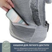 Рюкзак-переноска DreamBaby Inspire Grey Рюкзак-переноска DreamBaby Inspire Grey
