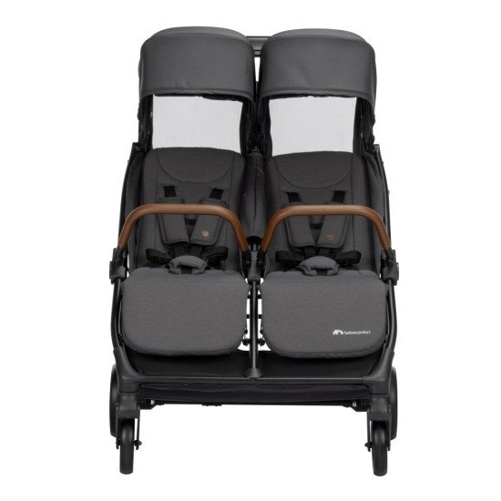 Коляска прогулянкова для двійні Bebe Confort Mane Mineral Graphite Коляска прогулянкова для двійні Bebe Confort Mane Mineral Graphite