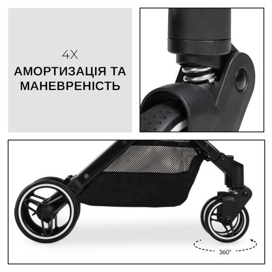 Коляска прогулянкова Hauck Travel N Care Plus Black