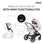 Коляска универсальная 2 в 1 Hauck Walk N Care Beige Коляска универсальная 2 в 1 Hauck Walk N Care Beige