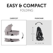 Коляска универсальная 2 в 1 Hauck Walk N Care Beige Коляска универсальная 2 в 1 Hauck Walk N Care Beige