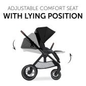 Коляска универсальная 2 в 1 Hauck Walk N Care Air Dark Grey Коляска универсальная 2 в 1 Hauck Walk N Care Air Dark Grey