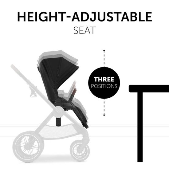 Коляска универсальная 2 в 1 Hauck Walk N Care Air Dark Grey Коляска универсальная 2 в 1 Hauck Walk N Care Air Dark Grey