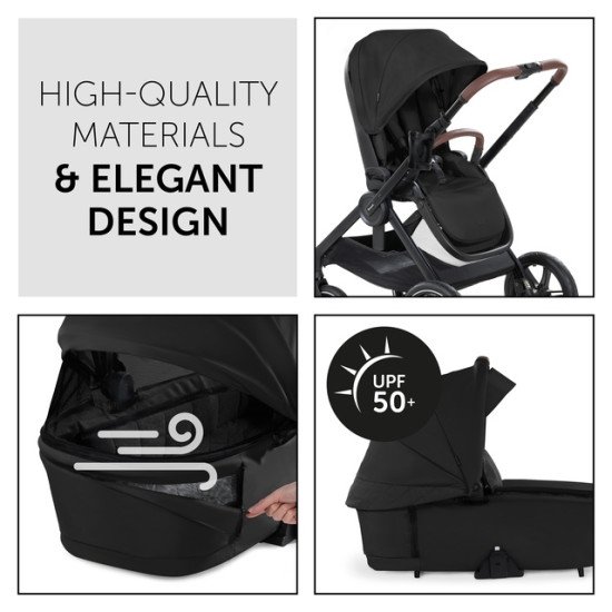 Коляска универсальная 2 в 1 Hauck Walk N Care Air Dark Grey Коляска универсальная 2 в 1 Hauck Walk N Care Air Dark Grey