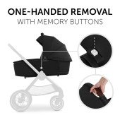 Коляска универсальная 2 в 1 Hauck Walk N Care Air Dark Grey Коляска универсальная 2 в 1 Hauck Walk N Care Air Dark Grey