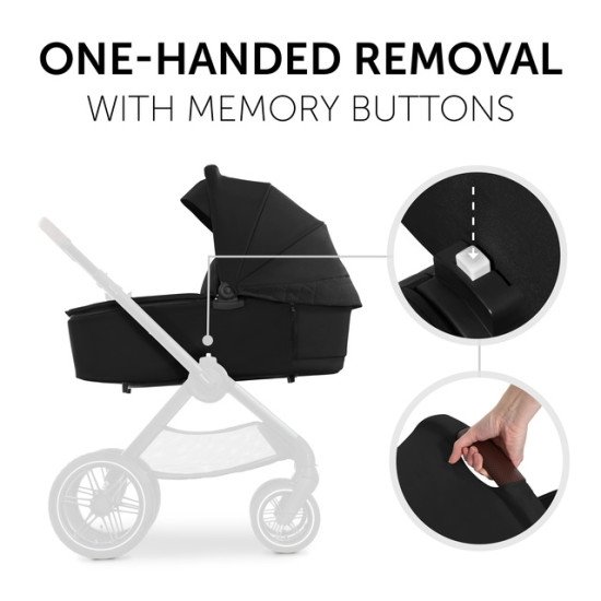 Коляска универсальная 2 в 1 Hauck Walk N Care Air Dark Grey Коляска универсальная 2 в 1 Hauck Walk N Care Air Dark Grey
