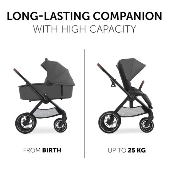 Коляска универсальная 2 в 1 Hauck Walk N Care Air Dark Grey Коляска универсальная 2 в 1 Hauck Walk N Care Air Dark Grey