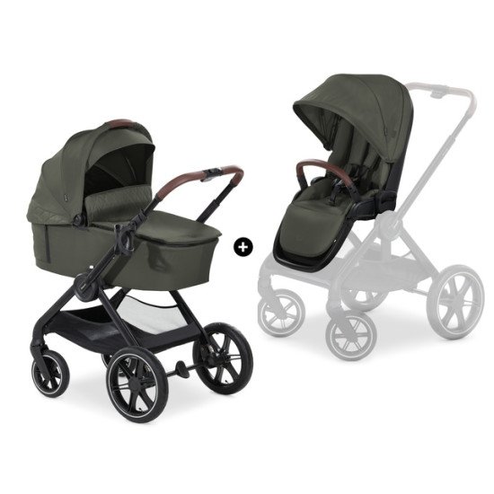 Коляска универсальная 2 в 1 Hauck Walk N Care Air Dark Olive Коляска универсальная 2 в 1 Hauck Walk N Care Air Dark Olive