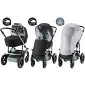 Комплект от непогоды Britax-Romer Smile 5Z (2 дождевика + москитка) Комплект от непогоды Britax-Romer Smile 5Z (2 дождевика + москитка)