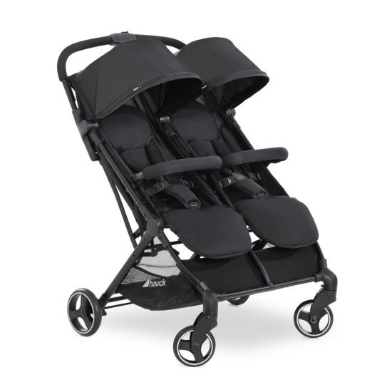 Коляска прогулянкова для двійні Hauck Swift X Duo Black