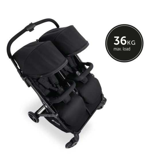 Коляска прогулянкова для двійні Hauck Swift X Duo Black