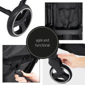 Коляска прогулянкова для двійні Hauck Swift X Duo Black