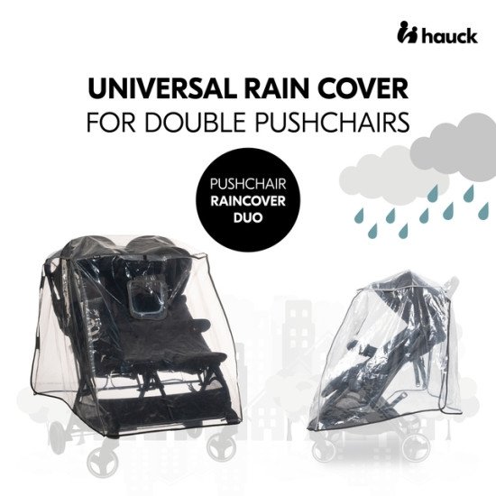 Дождевик Hauck Pushchair Raincover Duo