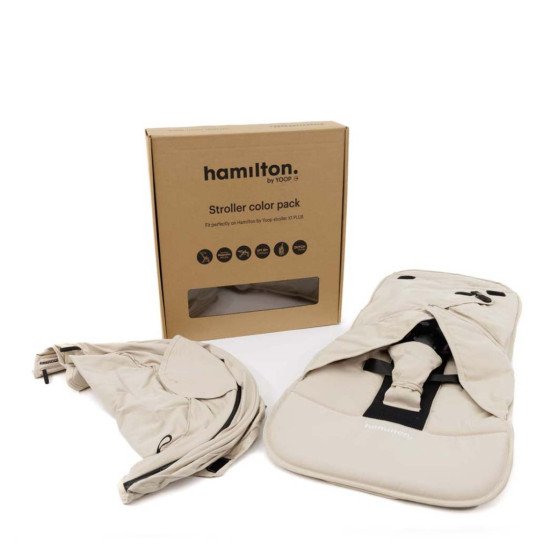 Набір текстилю для коляски Hamilton by Yoop X1 Plus / S1 Plus Cream White