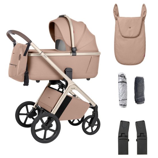 Коляска универсальная 2 в 1 Carrello Vector CRL-6553 Walnut Beige