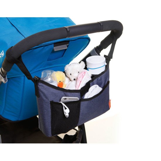 Органайзер DreamBaby для коляски BLUE DENIM Органайзер DreamBaby для коляски BLUE DENIM