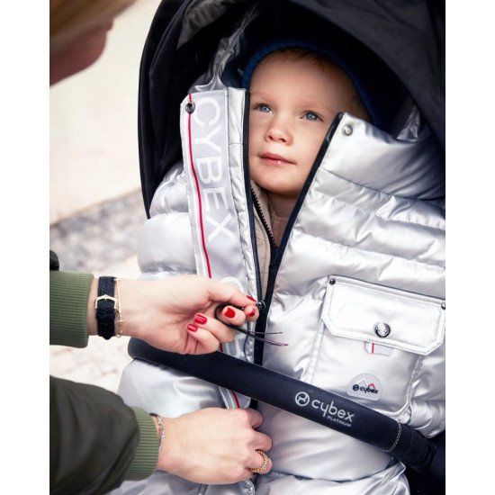Чохол зимовий для ніг Cybex Arctic Silver
