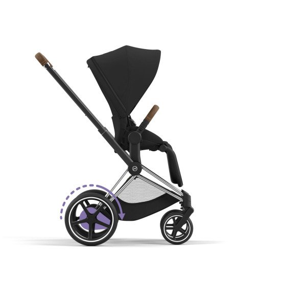 Шасси Cybex ePriam & каркас Chrome Brown