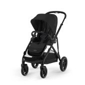 Коляска прогулочная для двойни Cybex Gazelle S BLK Moon Black Коляска прогулочная для двойни Cybex Gazelle S BLK Moon Black
