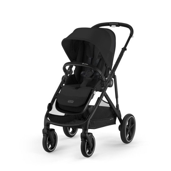 Коляска прогулочная для двойни Cybex Gazelle S BLK Moon Black Коляска прогулочная для двойни Cybex Gazelle S BLK Moon Black
