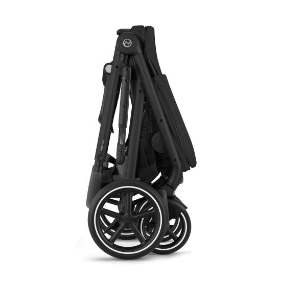 Коляска прогулочная для двойни Cybex Gazelle S BLK Moon Black Коляска прогулочная для двойни Cybex Gazelle S BLK Moon Black